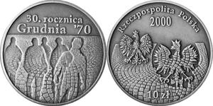 10 zł, 30 rocznica grudnia 1970 - 2848444359