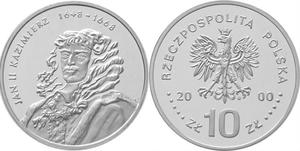 10 zł, Jan II Kazimierz - popiersie - 2848444544