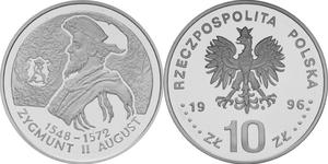 10 zł, Zygmunt II August (1548-1572), popiersie - 2848444658