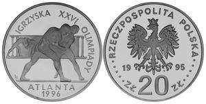 20 zł, Igrzyska XXVI Olimpiady, Atlanta 1996 - 2848444801