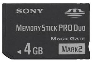 Memory Stick PRO Duo 4 GB Mark 2 - 2834574350