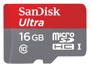 microSDHC 16 GB ULTRA 80MB/s C10 UHS-I + adapter SD + aplikacja Memory Zone Android - 2822268336