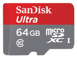 microSDXC 64 GB ULTRA 80MB/s C10 UHS-I + adapter SD + aplikacja Memory Zone Android - 2822268358