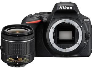 D5500 + AF-P 18-55 VR czarny + torba Nikon CF-EU11 GRATIS (w magazynie!) - Dostawa GRATIS! - 2822263661