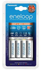 Eneloop SMART & QUICK K-KJ55MCC40E + 4 ogniwa AA PRO 1900mAh - 2838704175