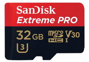 microSDHC 32 GB EXTREME PRO 95MB/s C10 UHS-I U3 V30 + program Rescue Pro Deluxe - 2844061297