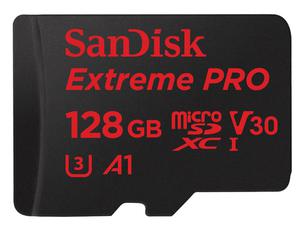 microSDXC 128 GB EXTREME PRO 95MB/s A1 C10 V30 UHS-I U3 + adapter SD (w magazynie!) - 2855814270