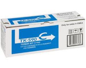 Toner Kyocera TK-590C Cyan do drukarek (Oryginalny) [5k] - 2823364362