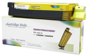 Toner CW-O8600YN Yellow do drukarek OKI (Zamiennik OKI 43487709) [6k] - 2823365568