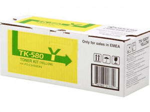 Toner Kyocera TK-580Y Yellow do drukarek (Oryginalny) - 2823364378