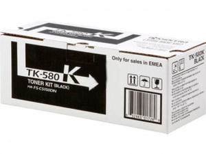 Toner Kyocera TK-580K Czarny do drukarek (Oryginalny) - 2823364381