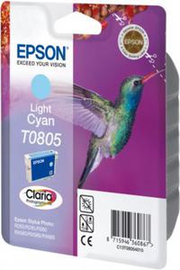 Tusz Epson T0805 Light Cyan do drukarek (Oryginalny) [7.4 ml] - 2823360214