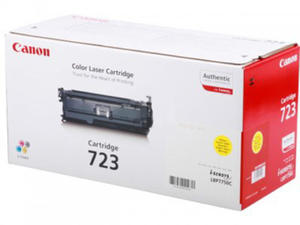 Toner Canon 723Y / CRG-723 Yellow do drukarek (Oryginalny) - 2823363474