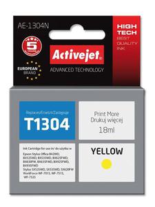 Tusz AE-1304N Yellow do drukarek Epson (Zamiennik Epson T1304) [18 ml] - 2823360218