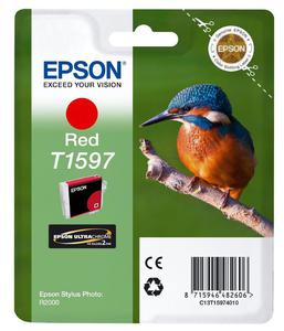 Tusz Epson T1597 Red do drukarek (Oryginalny) [17ml]