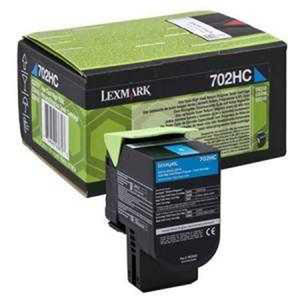 Toner Lexmark 702XC / 70C2XC0 Cyan do drukarek (Oryginalny) [4k] - 2823365252