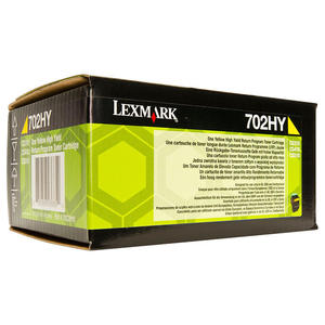 Toner Lexmark 70C2HY Yellow do drukarek (Oryginalny) [3k] - 2823365264