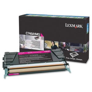 Toner Lexmark C746A1MG Magenta do drukarek (Oryginalny) [7k] - 2823365270