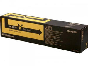 Toner Kyocera TK-8705Y Yellow do drukarek (Oryginalny) [30k] - 2823364590