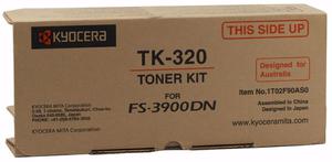 Toner Kyocera TK-320 Czarny do drukarek (Oryginalny) [15k] - 2823364606
