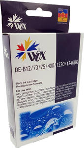 Tusz WOX-B1240BN Black do drukarek Brother (Zamiennik Brother LC1240BK) [35ml] - 2823360951