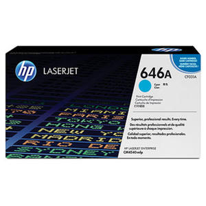 Toner HP 646A / CF031A Cyan do drukarek (Oryginalny) [12.5k] | - 2823362708