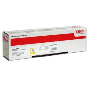 Toner OKI 44643001 Yellow do drukarek (Oryginalny) [7.3k] - 2823365832