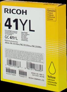 Tusz Ricoh GC 41YL / 405768 Yellow do drukark (Oryginalny) [0.6k] - 2823368945