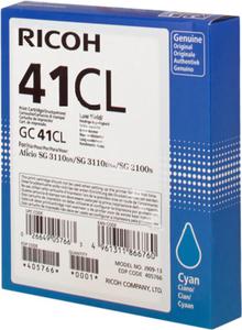 Tusz Ricoh GC 41CL / 405766 Cyan do drukark (Oryginalny) [0.6k] - 2823368951