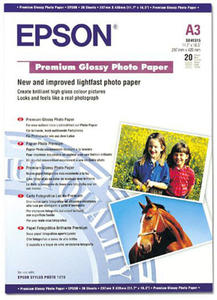 Papier Epson Premium Glossy Photo - 255 g/m2 - A3 - 20 szt. - 2823367843