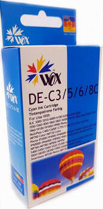 Tusz WOX-C3ECN Cyan do drukarek Canon (Zamiennik Canon BCI-3eC) [14.5ml] - 2823359853