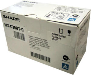 Toner Sharp MX-C30GT-C Cyan do kopiarek (Orygionalny) [6k] - 2823368877