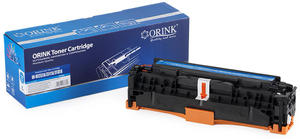 Toner LHCC531A-OR Cyan do drukarek HP (Zamiennik HP 304A / CC531A) [2.6k] - 2823362980