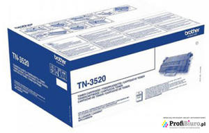 Toner Brother TN-3520 Czarny do drukarek (Oryginalny) [20k] - 2823364083