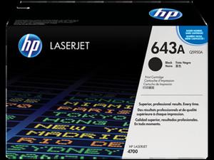 Toner HP 643A / Q5950A Black do drukarek (Oryginalny) [11k] - 2833917414