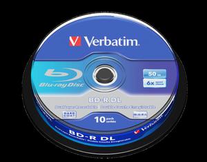 Payty Verbatim BluRay BD-R DL - 50GB - 10szt. - 2840702725