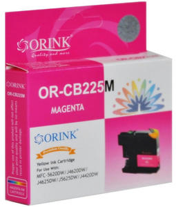 Tusz CBLC225XL/M-OR Magenta do drukarek Brother (Zamiennik Brother LC225XLM) [15ml] - 2835600313