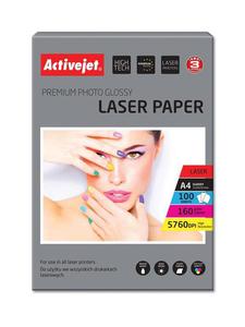 Papier fotograficzny byszczcy Activejet A4 100szt. 160g/m2 - 2861470343
