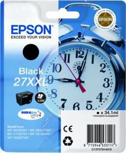 Tusz Epson T2791 / 27XXL Czarny do drukarek (Oryginalny) [34.1ml] - 2847487967