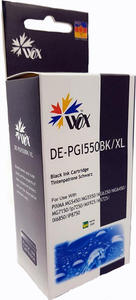 Tusz WOX-C550XLBN Black do drukarek Canon (Zamiennik Canon PGI-550BK) z chipem [25ml]