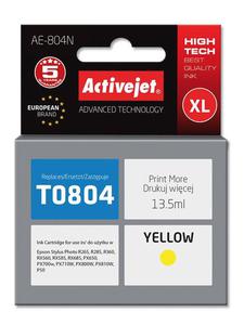 Tusz AE-804N Yellow do drukarek Epson (Zamiennik Epson T0804) [13.5ml]