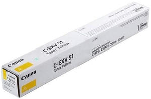 Toner Canon C-EXV51 XL Yellow do drukarek (Oryginalny) [60k] - 2861472090