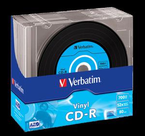 Verbatim CD-R | 700MB | x52 | slim 10szt | DataLife+ AZO - 2861472869