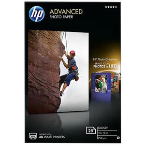 Papier HP Advanced Glossy Photo - 250g - 10x15cm - 25szt. - Byszczcy - 2861474115