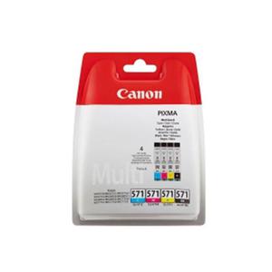 Tusz Canon CLI-571CMYK do Pixma MG-5750/6850/7750 | 4 x 7ml | CMYK+papier foto - 2868014918