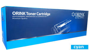 Toner LCRG034C-OR Cyan do drukarek Canon (Zamiennik Canon 034C / 9453B001) [7.3k] - 2868308018