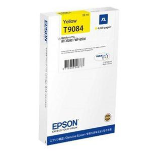 Tusz Epson T9084 / C13T908440 Yellow do drukarek (Oryginalny) [39ml] - 2873050697