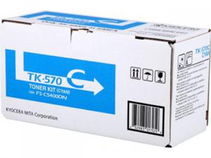 Toner Kyocera TK-570C Cyan do drukarek (Oryginalny) [12k] - 2823364313