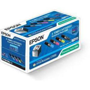 Zestaw tonerw Epson C13S050268 Color do drukarek (Oryginalny) - 2853216874