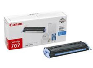 Toner Canon CRG-707C Cyan kopiarek (Oryginalny) - 2853216822